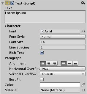 （四）unity4.6Ugui中文教程文档-------概要-UGUI Visual Components