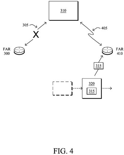 IP packet transmission using vehicular transport