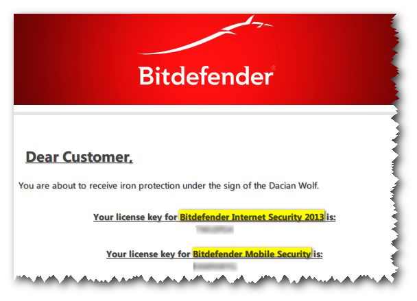 『转』Bitdefender Internet Security 2013 – 免费1年