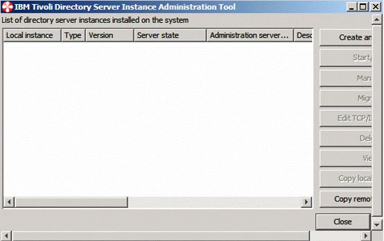 图 5.TDS 实例管理工具