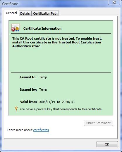 WCF Security userName/Password