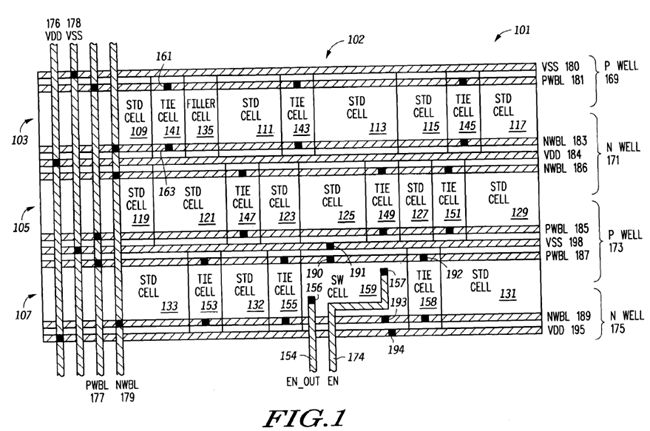 PatentTips - Integrated circuit well bias circuitry