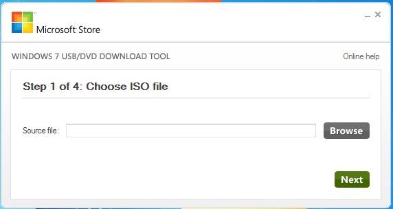 U盘装WIN7：微软官方工具《Windows 7 USB DVD Download Tool》U盘装wind7(更新官方整合SP1的WIN7 ISO)