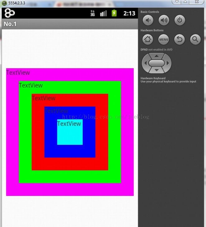 【Android】使用FrameLayout布局实现霓虹灯效果