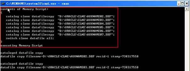 17.Oracle10g服务器管理恢复--RMAN复制数据库(练习30)