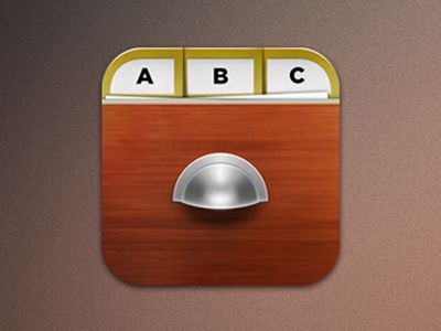 Filing Cabinet directory app icon