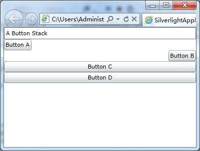 SilverLight：布局（3）StackPanel 对象