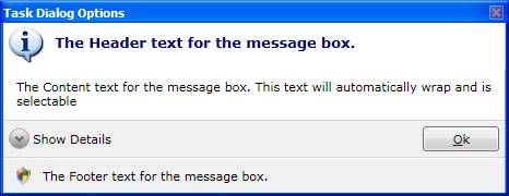 TaskDialog