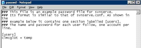 转:Subversion & TortoiseSVN: Installed and started on Windows 2003 server and local machines