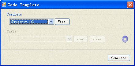 VS2005 / VS2008 简单实用代码生成器 - LT.VS2005AddIns