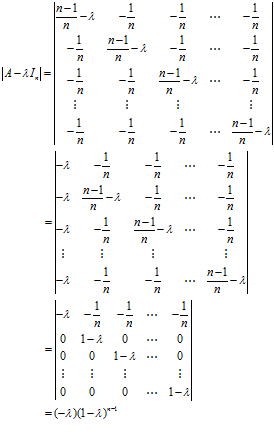 RSS(Residual Sum of Squares)的自由度为什么是n-1呢