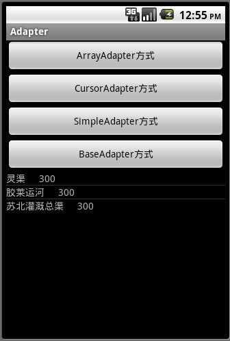 使用Adapter为ListView提供数据（其三）