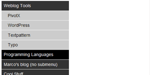 jQuery Accordion Menu