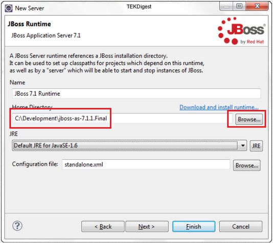 [Eclipse] - eclipse集成jboss7.1