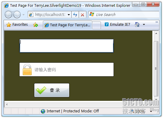 一步一步学Silverlight 2系列（9）：使用控件模板