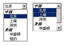 扩展DropDownList控件和ListBox控件(1) - 支持分组功能(optgroup标签)