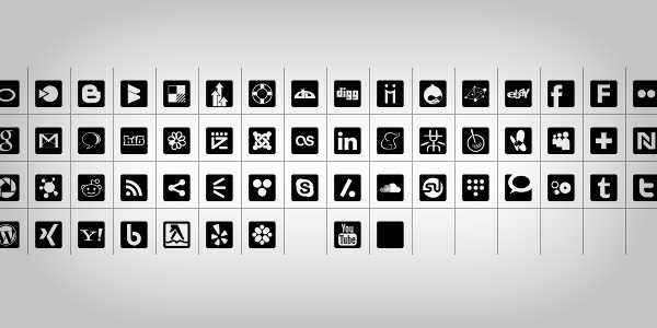 Flat Icons & Icon Fonts