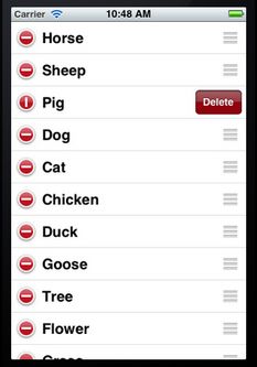 UITableView