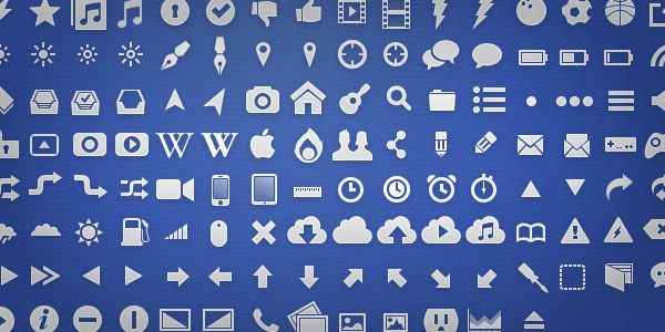 Flat Icons & Icon Fonts