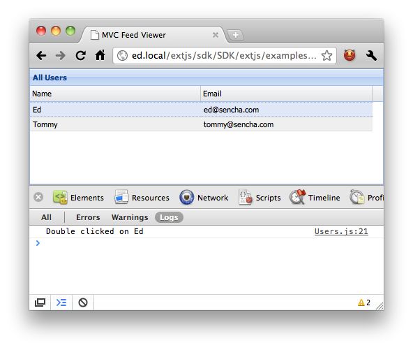 Extjs 4.2.0 MVC 架构