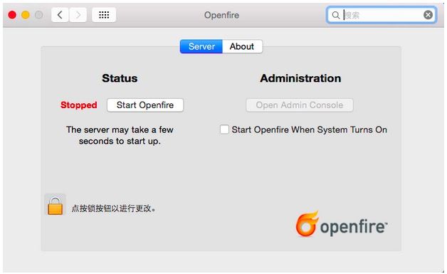 openfire3.10.0 在mac10.10.3，jdk1.8中，安装后无法打开的解决方案