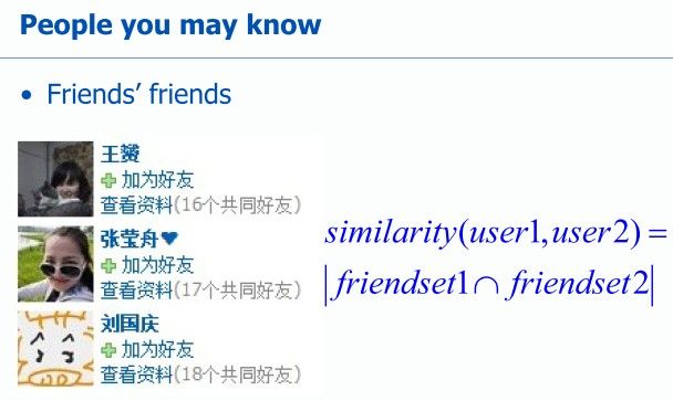 案例分析：人人网的基于层次聚类的好友推荐