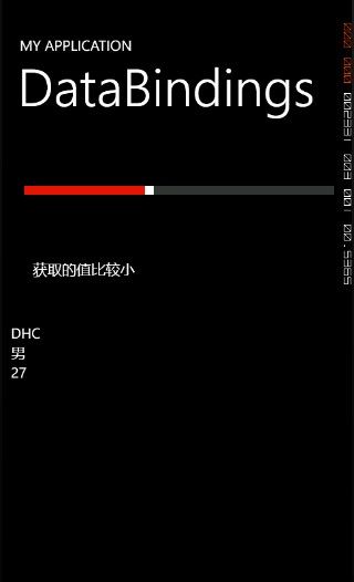 Windows phone 7之数据绑定(Data Bindings)