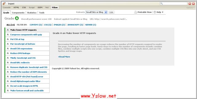 黄聪：YSlow使用指南_最新2.0使用指南中文版