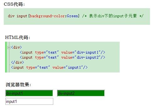 CSS 选择器及各样式引用方式