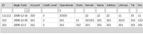 DevExpress第三方控件之ASPxGridView