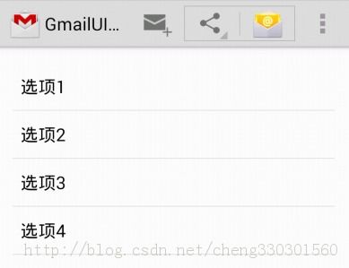 Android ActionBar
