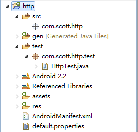Android中使用HTTP服务