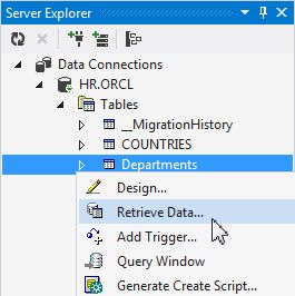 Oracle中使用Entity Framework 6.x Code-First