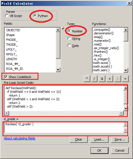 ArcMap - 使用python更新列中的值