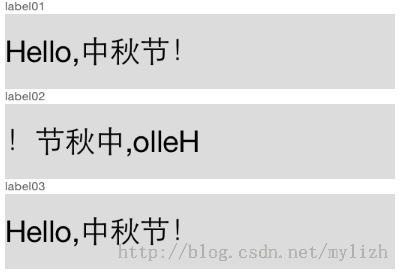 iOS之富文本
