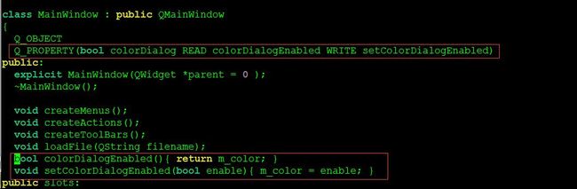 Qt Meta Object system 学习_第1张图片