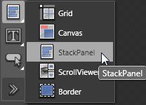 Expression Blend实例中文教程(5) - 布局控件快速入门StackPanel,ScrollViewer和Border