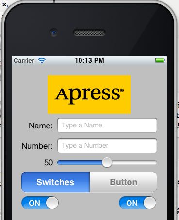 从零开始学ios开发（六）：IOS控件（3），Segmented Control、Switch