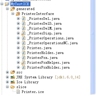 ICE实例（Eclipse与Slice2Java插件）