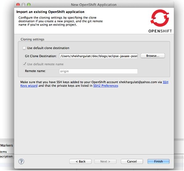 [译] 第二十八天：Java开发者的OpenShift Eclipse 集成