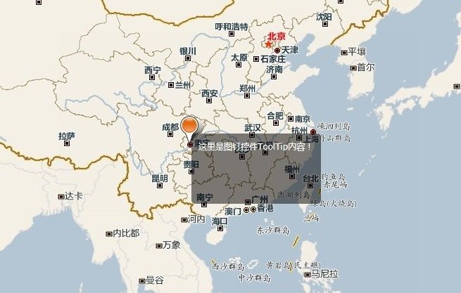 【Silverlight】Bing Maps开发应用与技巧六：使用样式美化图钉（Pushpin）控件的ToolTip外观