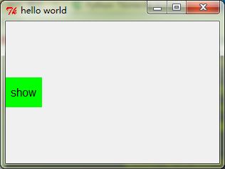 pyhon之Tkinter实例化学习