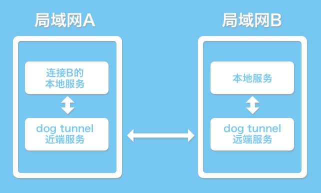 p2p端口映射工具 dog-tunnel