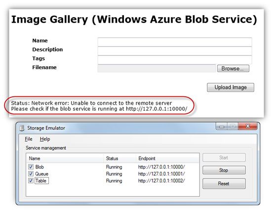 探索 Windows Azure Storage