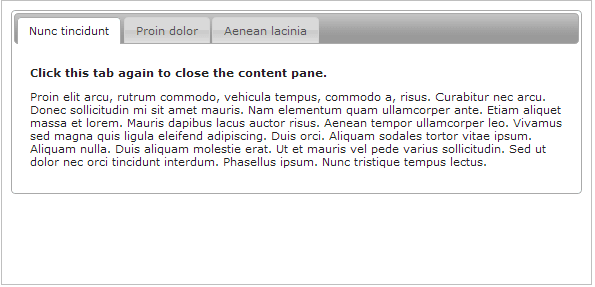 基于jQuery简单实用的Tabs选项卡插件