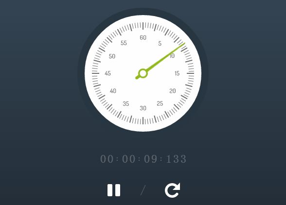 html5-css3-stop-watch