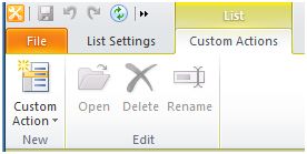 SharePoint 2010 UI 定制化系列之定制Ribbon UI操作: 如何使用SharePoint Designer 2010定制Ribbon UI操作