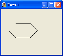 WinAPI: Polyline - 绘制一组连续线段