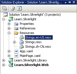 Silverlight Resource