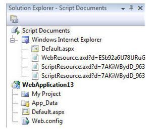 VS2008中JavaScript编辑调试器的秘密（图六）